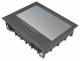 HAGER VE09129005 supply unit E09, f.12mm Flooring tiefschwarz