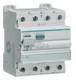 Hager CGA640D FI switch 4-pin 10kA 40A 500mA type A