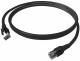ZVK EasyLan CP1ISCSCS0030 DualBoot Cat.6 patch cable Kl.EA shielded black 3.0m