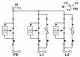 Phoenix Contact 2905468 Lightning/surge arrester combination type 1+2 - FLT-SEC-T1+T2-2S-350/25-FM - 
