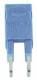 Harting Han ES Press Steckbrücke 2x1 blau quer 16A VE=5St 09330009821