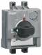 Hager HXT030H rotary drive directly on the P250 switch