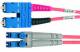 Telegärtner LWL, patch cable, duplex, LC-SC, 1.0m, 62.5/125, OM1
