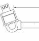 Bachmann Verlängerung DisplayPort Buchse(keystone) -> 0,5m Kabel Stecker, schwarz (Keystone)