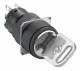 Schneider Electric XB6EAG221P Schneider key switch 1W round 2pcs. all abz. Mono IP65 D16mm
