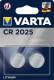 VARTA Knopfzellenbatterie Electronics CR2025 Lithium 2er-Pack