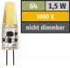 LED-Stiftsockellampe McShine ''Silicia COB'', G4, 1,5W, 200 lm, warmweiß