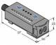 Turck Opto Sensor, light guide sensor for plastic light guides 3058029