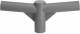 OPPLE LIGHTING 705098005500 Opple LED Streetlight Pole Top 60 Adapter 2x60