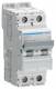 Hager NDN250 miniature circuit breaker 2-pole 10kA/15kA D-50A 2M