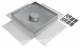Hager EKSQ405TM stainless steel cartridge Q405, TM 20kN tube mounting
