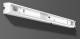 RZB tube lamp 60W length 500 mm, 41511,002 white with pressure switch, aluminum