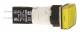 Schneider Electric XB6DV5BB Schneider Leuchtmelder rechteckig gelb LED 24V Stecker Kunst.D16mm