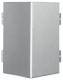 Hager R2732VERZ LFS-channel external corner , galvanized sheet steel