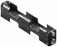 Goobay 11464 Batteriehalter , 4x Mignon ''AA'' - mit Druckknopfanschluß
