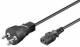 Goobay 95732 Power cable 2 m, Black - Israel connector (Type H, SI-32)> Appliance socket C13 (IEC connector)