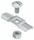 Niedax RDRS2/50 Drehriegel mit Sicherungsmutter nach DIN EN ISO 10511