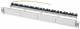 Telegärtner 100021502 H02025A0234 19-module rack 1U Flex, f.24x snap-in-Modulaufn.alpinweiß