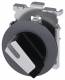 Siemens 3SU10622DC600AA0 toggle switch illuminated 30mm round matt metal sw ws