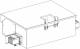 Schneider Electric KSB630SE4 Schneider Canalis tap-off box empty for NF or DIN fuse 630A