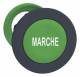 Schneider Electric ZB5FA342 Schneider Drucktaster Front Flush Kunstst gn 30mm IP69K MARCHE in ws