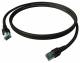 ZVK EasyLan CP1KSBSBS0075 FlexBoot Cat.6 patch cable shielded black 7.5m