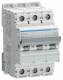 Hager NDN302 circuit breaker 3-pole 10kA/15kA D-2A 3M