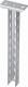 OBO Bettermann 6341390 U.S. 5 K 100VA4301 U support, L = 1000 mm with welded head plate