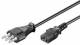 Goobay 97203 Netzkabel 1,8 m, Schwarz - Italien Stecker (Typ L, CEI 23-16-VII) > Gerätebuchse C13 (Kaltgeräteanschluss)