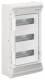 HAGER VE312SN distributor Vector IP65, 3x12PLE UV stable o.Leitungseinführung