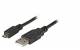Kabel USB, A(St) => Micro-B(St) 5pol., 1,0m, USB2.0, Classic, Schwarz,