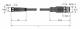 Turck PKG3M-2-RSC4T TXL Aktuator-u. Sensorleit. PUR Verbindungsleit. 6626726