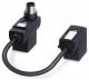 Phoenix Contact 1458295 Phoenix SAC-MS/0.15-116/2XB-1L-Z SCO Double valve connector adapter 4p P
