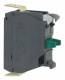 Schneider Electric ZBE1016P3 Schneider Hilfsschalterblock 1S D22mm vergoldet Flachstecker