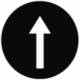 Moeller 218218 EATON M22-XDH-S-X7 key plate high, black m.Symbol directional movement. 