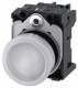 SIEM 3SU1152-6AA60-1AA0 Siemens 3SU11526 22mm rund weiß Linse glatt AC/DC 24V