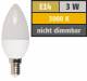 LED candle lamp McShine, E14, 3W, 250 lm, 3000 K, warm white