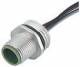 Murrelektronik 7000-13501-9710020 M12 St Flansch A-cod. Vorderw. PP 0,2m