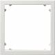 Gira 028303 intermediate plate pure white 0283 03, 45x45 mm shiny Neckline System55