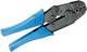 Fixpoint 11790 Crimping tool metal for pressing insulated cable lugs -
