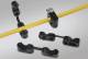 HellermannTyton 234-10300 Hellermann strain relief CC3, KAMP-KLIP black