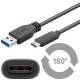 Goobay 67890 USB 3.0 SuperSpeed ??cable> USB-C ™ - USB 3.0 connector (Type A)> USB-C connector
