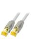 Patchkabel RJ45, CAT6A 900Mhz, 3m grau, S-STP(S/FTP), ND-UC900+TM31