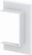 OBO Bettermann 6274810 OBO G-KWAO70110RW Wandabschlussblende offen 178x25x104 ABS/ASA 