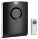 Grothe Echo M schwarz Funkgong Set RW 500m 868,35MHz und Batt.inklusive Sender 43501