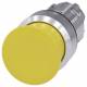 Siemens 3SU10501AD300AA0 mushroom push button 22mm round yellow 30mm