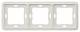 Siemens 5TG1813 frame 3-fold titanium white, DELTA