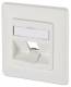 Metz Connect 130B20D11002KE BTR Keystone 1Port DE UP, empty pure white Connection box