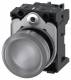 Siemens 3SU11526AA701AA0 Leuchtmelder 22mm rund klar Linse glatt AC/DC 24V