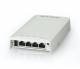 CommScope Ruckus Wireless AP ? WIFI6 ? AX1800 ? 2x2 ? Indoor ? 1 GbE ? H550 ? 4x 1 GbE out ? Dual Radio BLE/Zigbee + 1x USB ? BeamFlex+